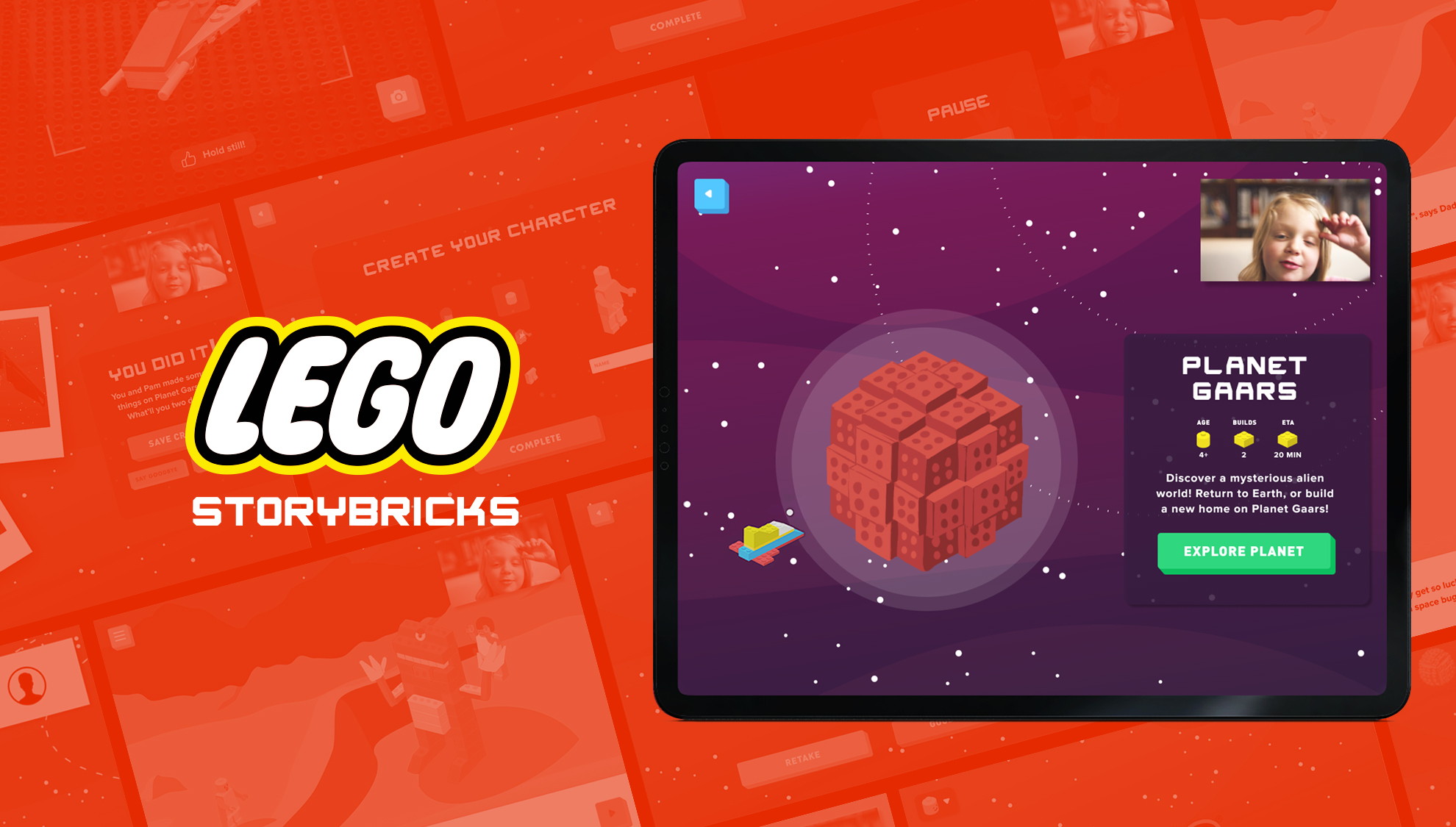 LEGO Storybricks top banner.